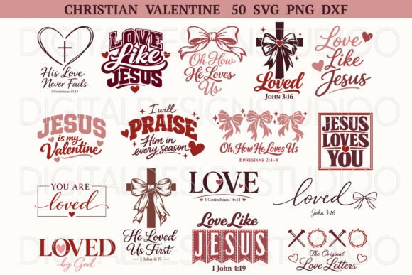 Christian Valentine SVG Bundle Review: Faith Meets Craft