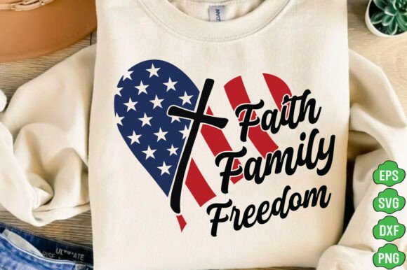 Faith Family Freedom SVG PNG: A Patriotic Embroidery Design Review