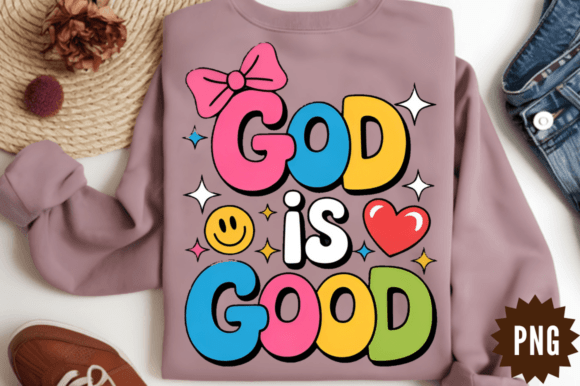Preppy Doodle God Is Good PNG Design Review