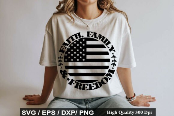 Real-World Evaluation of Faith, Family Freedom SVG