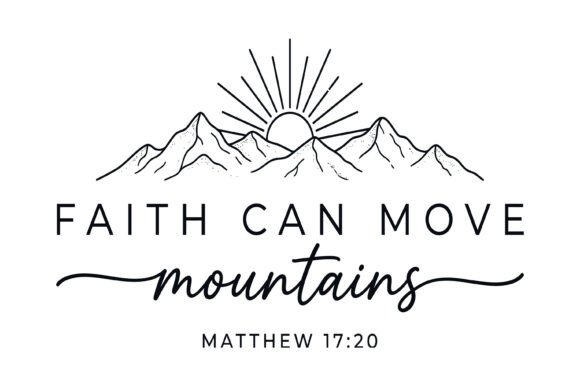 Review of Faith Move Mountains SVG for Real Embroidery Projects