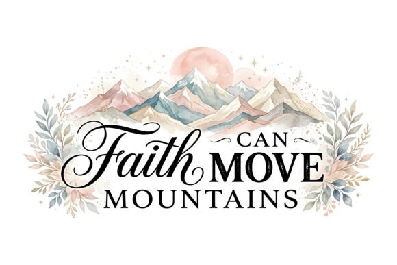 Reviewing Faith Can Move Mountains Floral SVG for Real Embroidery Projects