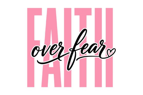 Reviewing Faith over Fear Pink SVG for Real Embroidery Projects