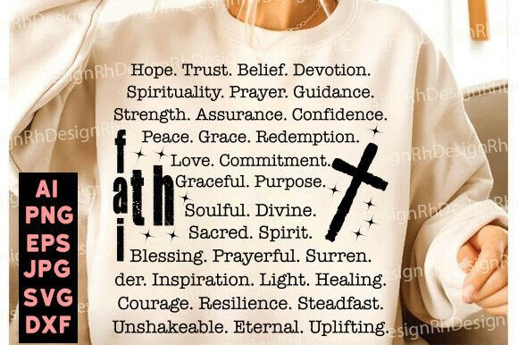 Reviewing Faith Words Png Svg for Real Embroidery Projects
