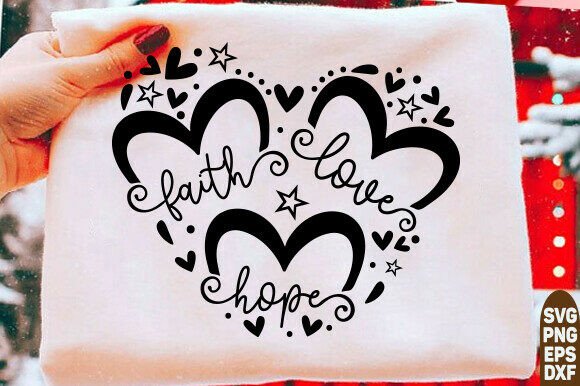 Reviewing the Faith Hope Love Heart SVG for Cricut