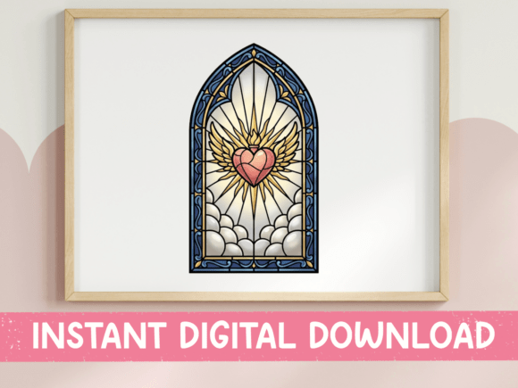 Sacred Heart Stained Glass SVG: A Designer’s Practical Take