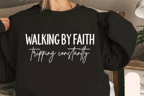 Walking by Faith, Tripping Constantly SVG Review