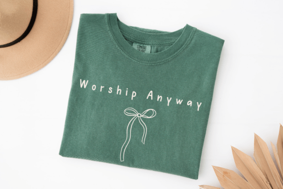 Worship Anyway SVG PNG, Minimalist: A Faith-Inspired Embroidery Design Review